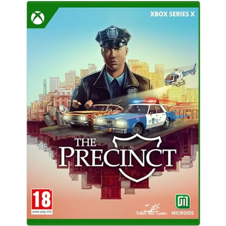 MICROÏDS The Precinct - Standard Edition - Xbox Series X, Sandbox-Actionspiel mit Fahrzeugverfolgungen und Gangermittlungen