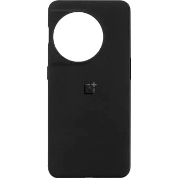 ONEPLUS OnePlus 11 5G Sandstone Bumper Case Black - Minimalistic style, Four layers of fine-ground sandstone, Strong yet comfortable grip – Bild 1