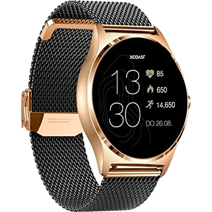 XCOAST JOLI XC Pro Smartwatch 45 mm Schwarz – Bild 1