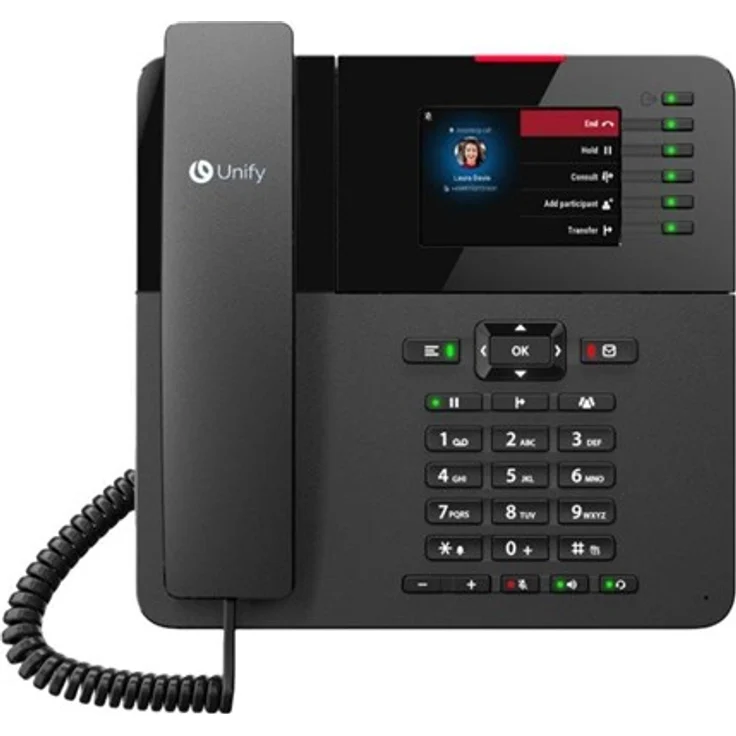 Unify OpenScape Desk Phone CP410, VoIP-Telefon mit mehreren Leitungen und SIP-Unterstützung – Bild 5