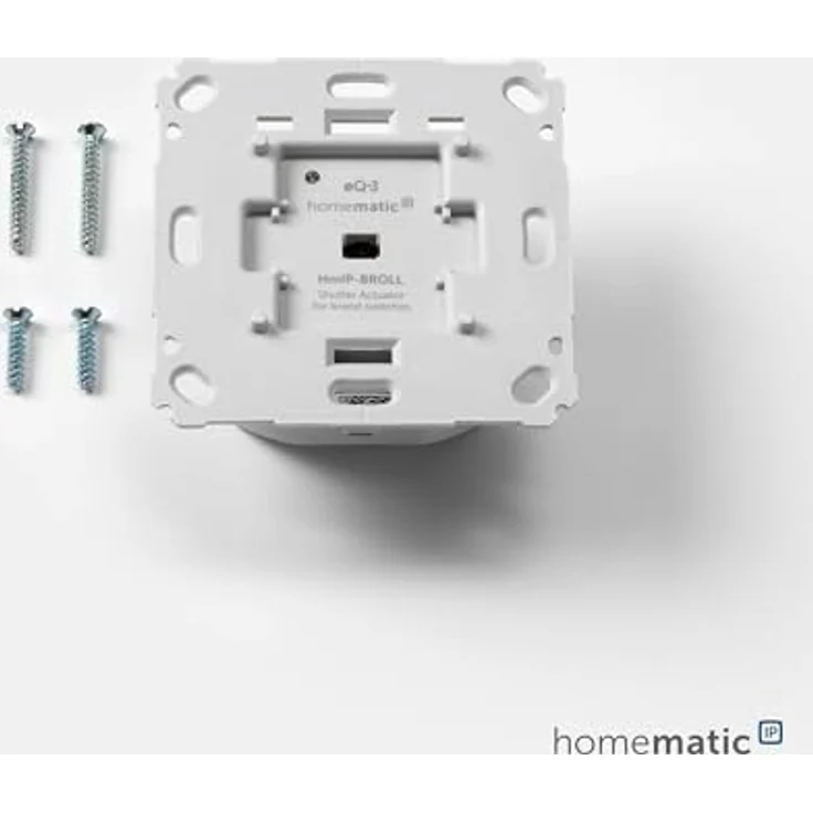 Homematic IP HmIP-SK20 Starter Set Beschattung, Smart Home Hub mit Rollladenaktoren und Tasterwippen, Weiss – Bild 7