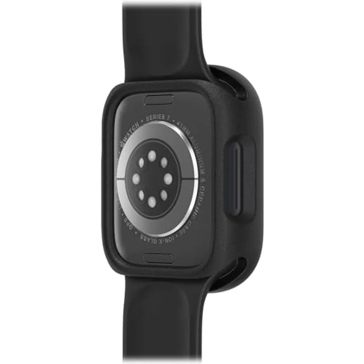 OtterBox Watch Bumper für Apple Watch Series 9/8/7-41mm, stoßfest, sturzsicher, Sleek Protective Hülle für Apple Watch, Schwarz – Bild 4