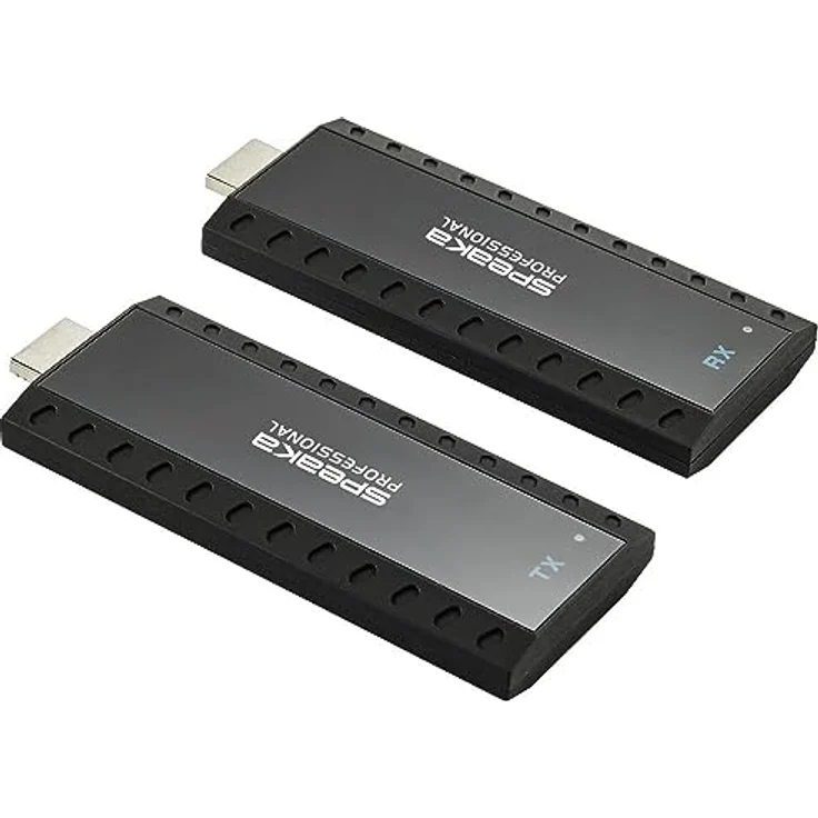 SpeaKa Professional HDMI® HDMI-Funkübertragung (Set) über Heimnetzwerk (IP-basiert) 30 m – Bild 2