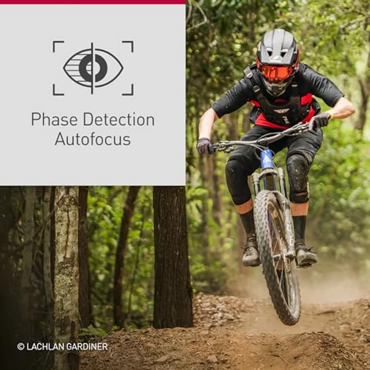 Panasonic LUMIX DC-S5 II, Vollformat-Kameragehäuse mit 50-mm-F1,8-Objektiv, 4K 60p und 6K 30p, Flip-Screen, WLAN, Hybrid-Phasen-AF, Active is, Schwarz – Bild 2