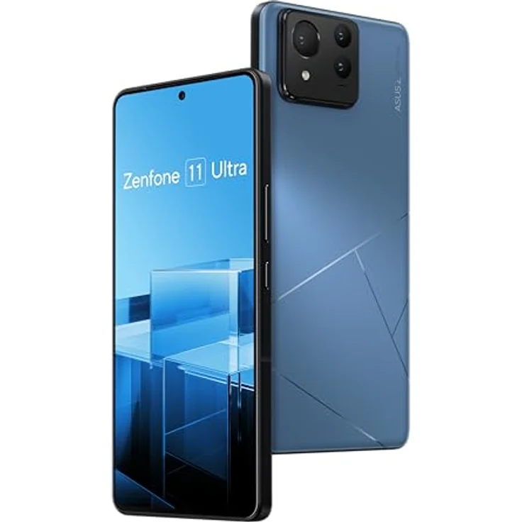 ASUS Zenfone 11 Ultra, EU Official, Skyline Blau, 12GB RAM 256GB Speicher, Snapdragon 8 Gen 3, 6,78" AMOLED 144Hz, 50MP Gimbal Kamera – Bild 1