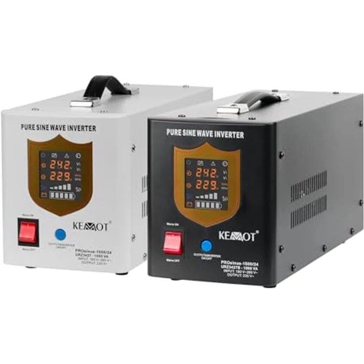 KEMOT PROsinus 1500 UPS, unterbrechungsfreie Stromversorgung mit reiner Sinuswelle, 1050 Watt Leistung, Schutz gegen Überlastung und Kurzschluss – Bild 7