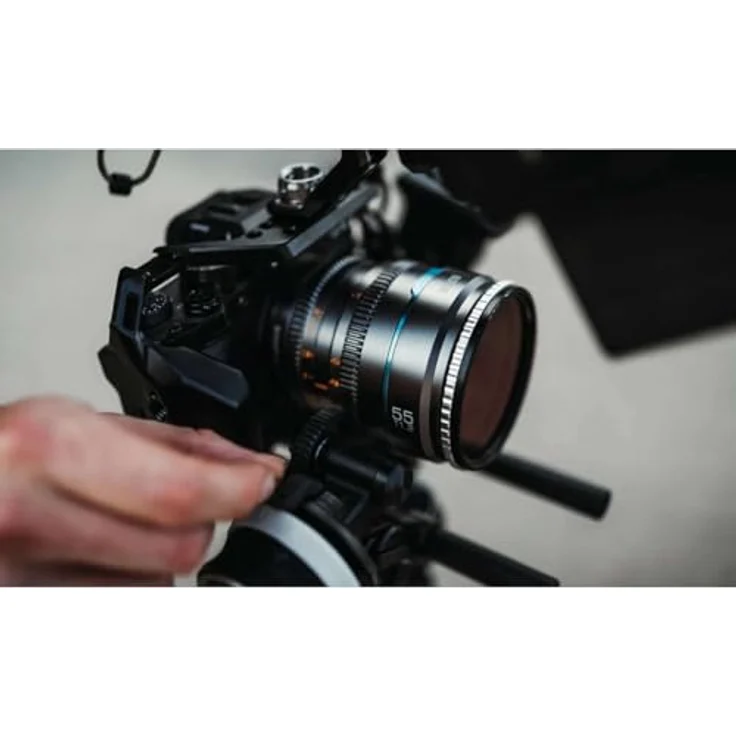 SIRUI Night Walker 3er-Set Manuelles Kinoobjektiv 24mm, 35mm & 55mm T1.2 für MFT-Mount, Schwarz, optimiert für niedrige Lichtverhältnisse und hohe optische Leistung – Bild 2