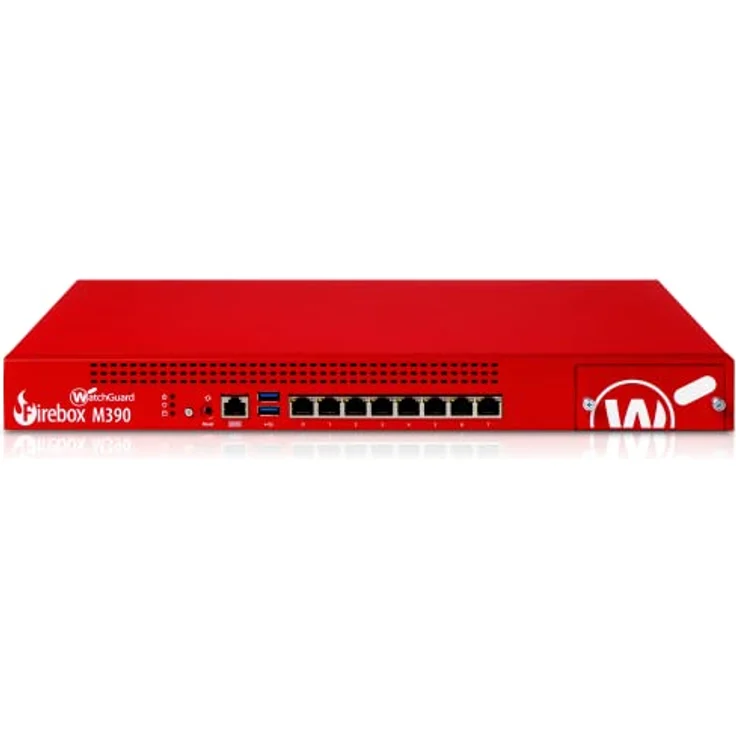 Watchguard Firebox M390 Hardware-Firewall 2400 Mbit/s, Total Security Suite und 18 Gbit/s Firewall Durchsatz – Bild 1