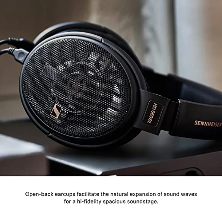 Sennheiser Kabelgebundene Audiophile Stereo-Kopfhörer HD 660S2 mit kraftvollem Subbass, optimiertem Surround-Sound und verbessertem Schallwandler-Airflow, Magnetsystem und Schwingspule – Schwarz – Bild 3