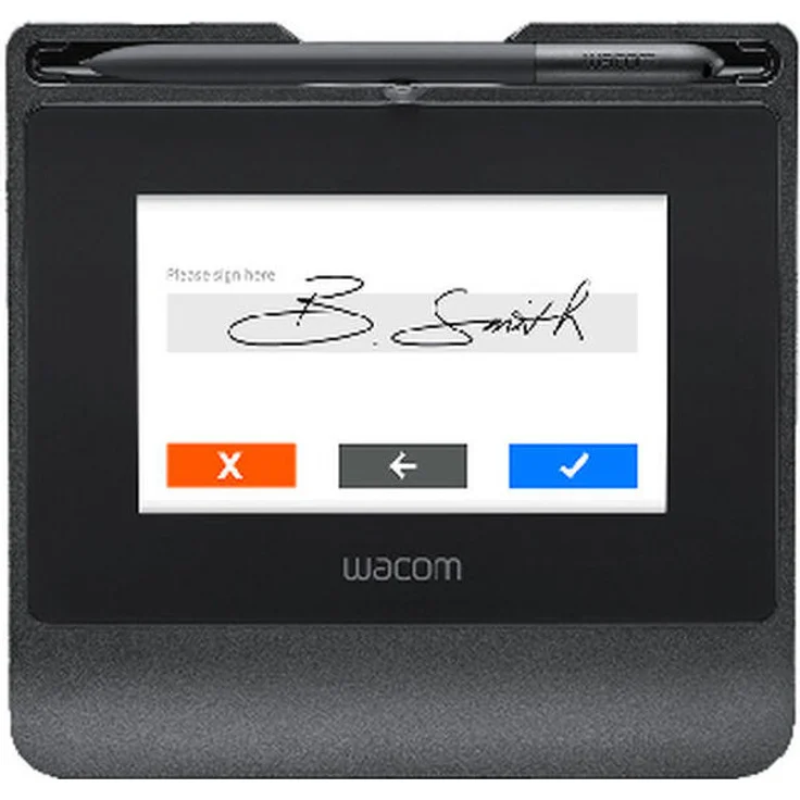 Wacom STU-540 LCD Unterschriften-Pad, 5 Zoll, Schwarz, elektromagnetisch, USB