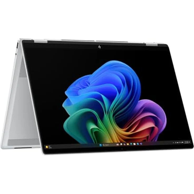 HP OmniBook X Flip Next Gen AI Laptop 16-as0156ng, Intel Core Ultra 5, 16 GB RAM, 512 GB SSD, 16 Zoll 2K Touchscreen, Wi-Fi 7, Glacier Silver – Bild 7