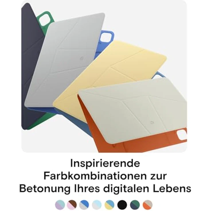 MOFT Dynamic Folio Hülle für iPad (10. Gen 2022 / A16 2025), 20 einstellbare Winkel, leicht und ergonomisch, magnetische Flexibilität, grau – Bild 4