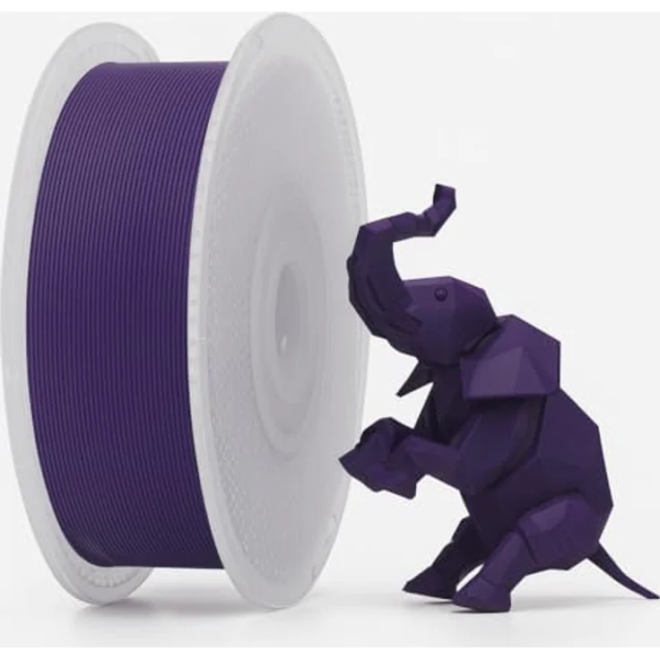 Bambu Lab A00-P2-1.75-1000-SPL PLA Basic Filament 1.75 mm, 1000 g, Indigo-Violett, mit RFID-Technologie, umweltfreundlicher, wiederverwendbarer Spule – Bild 2
