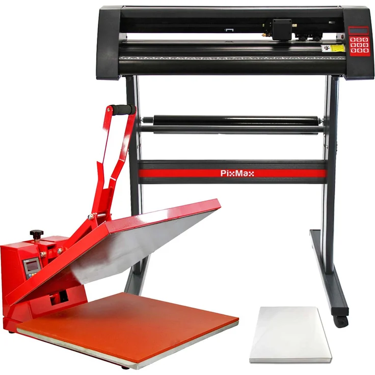 Monster Shop PixMax 50cm Kniehebelpresse, Vinyl-Cutter mit 12 Monaten SignCut Pro-Software, kompatibel mit Microsoft Windows