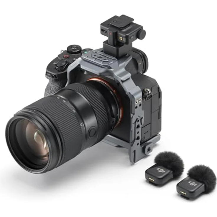 DJI Mic Serie Kameraadapter für Sony-Kameras, 48-kHz-24-Bit-Audioaufnahme, Quadraphonic-Modus – Bild 6