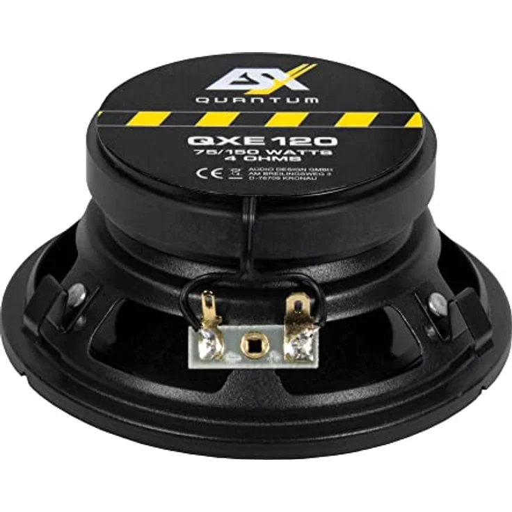 ESX ESX Q-W124, Aktives Soundsystem für Mercedes-Benz W124, 2-Kanal Class D Verstärker, 52/95 Watt RMS, 12 cm 2-Wege Lautsprecher – Bild 4