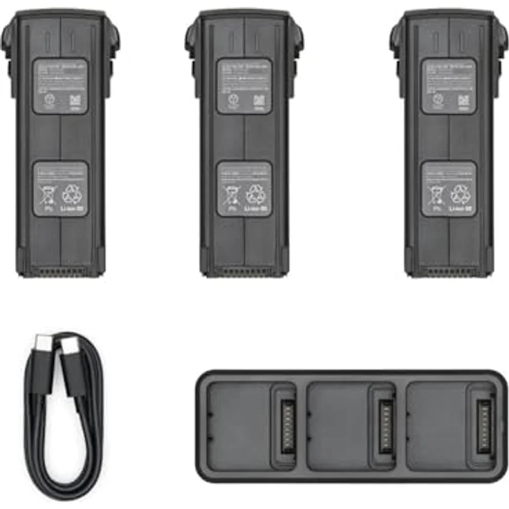 DJI Fly More Kit für Mavic 3 Enterprise, Zubehörset mit 3× 5000 mAh Akkus und Ladegerät-Hub – Bild 2