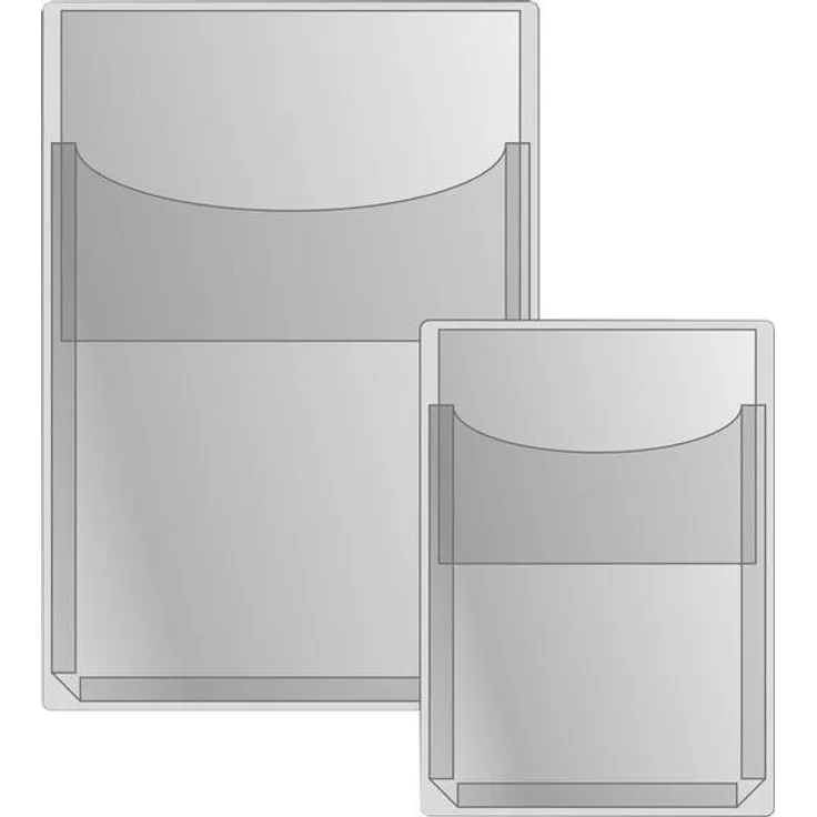 Eichner Dokumentenhüllen, selbstklebend transparent, 10 Stück, A4, hohe Haltekraft