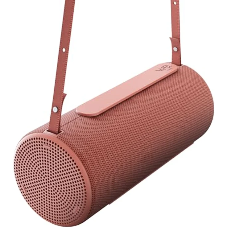 We. HEAR 2 Bluetooth-Lautsprecher, Korallrot – Bild 2