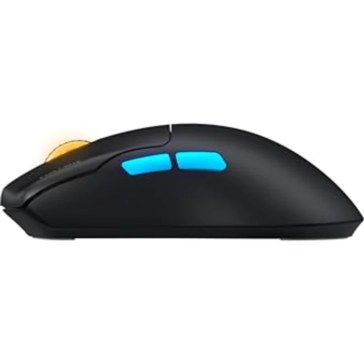 Hator Pulsar 3 PRO Wireless, Gaming Maus mit optischem PixArt 3950 Sensor, 30.000 DPI, 3 Verbindungsmodi, Schwarz – Bild 3