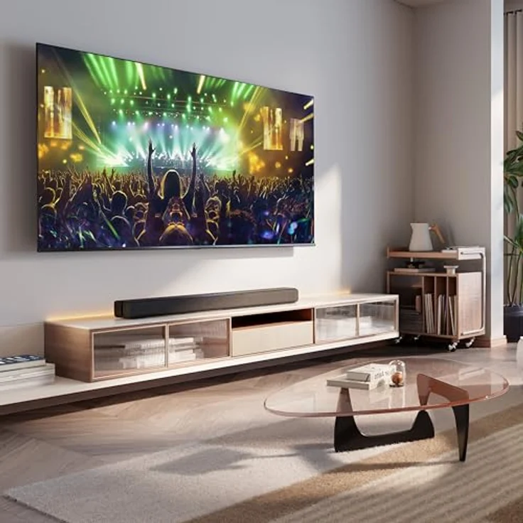 Hisense HS1000 Soundbar 2.0, 120 W mit Dolby Digital Plus, Bluetooth 5.3, HDMI-Steuerung, Wandmontage – Bild 10