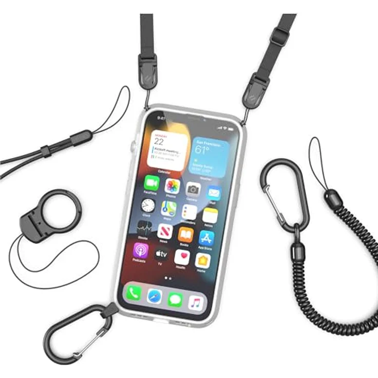 Catalyst Influence Case für Apple iPhone 13 mini, transparente Smartphone Hülle mit robustem Schutz nach Militärstandard, Wireless Charging kompatibel – Bild 2