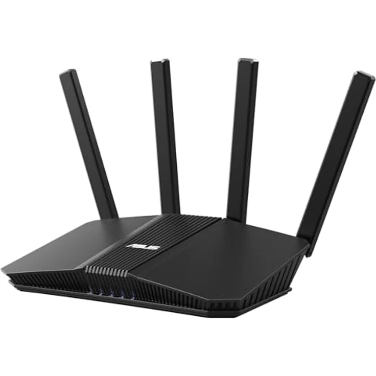 ASUS RT-BE55 BE3600 AiMesh, WiFi 7 Router mit Dual-Band Geschwindigkeiten bis zu 3600 Mbps, Schwarz – Bild 1