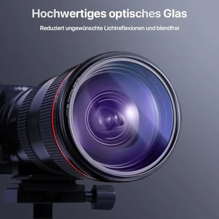 Rollei Astroklar Nachtlicht Light Pollution Filter – 77mm Rundfilter Stadtlicht-Filter geeignet für Nachtaufnahmen, Astro-Fotografie der Milchstraße – Bild 3
