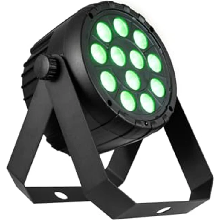 EUROLITE LED PARty Spot Silent RGB/WW | Kompakter Scheinwerfer mit DMX-Steuerung und 12 x 5-W-COB-LED in RGB/WW – Bild 5