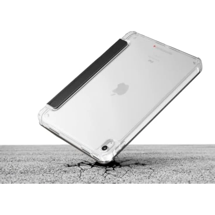 Hama Tablet-Hülle Extreme Protect für Apple iPad 11“ 2025/iPad 10.9" 2022, kratzfest, stoßfester Schutzrahmen, Tablet-Ständer, inkl. Stifthalter, durchsichtig/schwarz – Bild 17