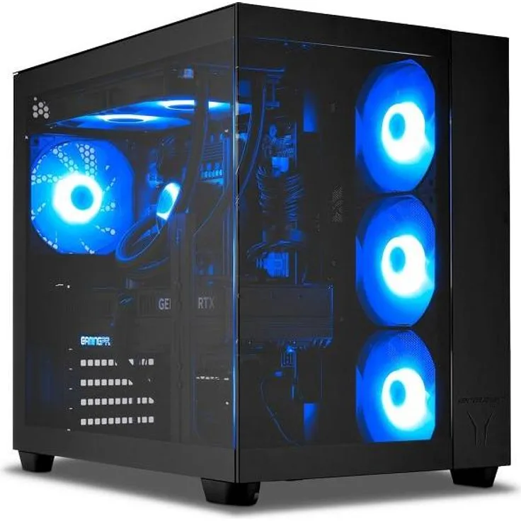 Erazer Tank X10e, Gaming-PC mit Intel Core i7 14700, 32GB RAM, 2TB SSD, NVIDIA GeForce RTX 5070, Windows 11, Schwarz