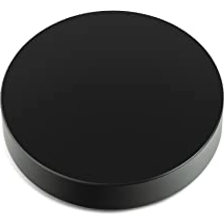 Pro-Ject Record Puck E, Modernes Plattengewicht aus Aluminium zur Reduktion von unerwünschten Resonanzen, Schwarz