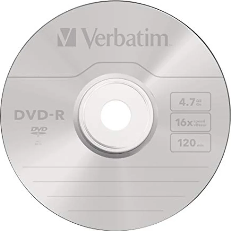 Verbatim 43788''DVD-R 4,7GB 16x 50er Wrap Spindel Silber - Preisvergleich – Bild 3