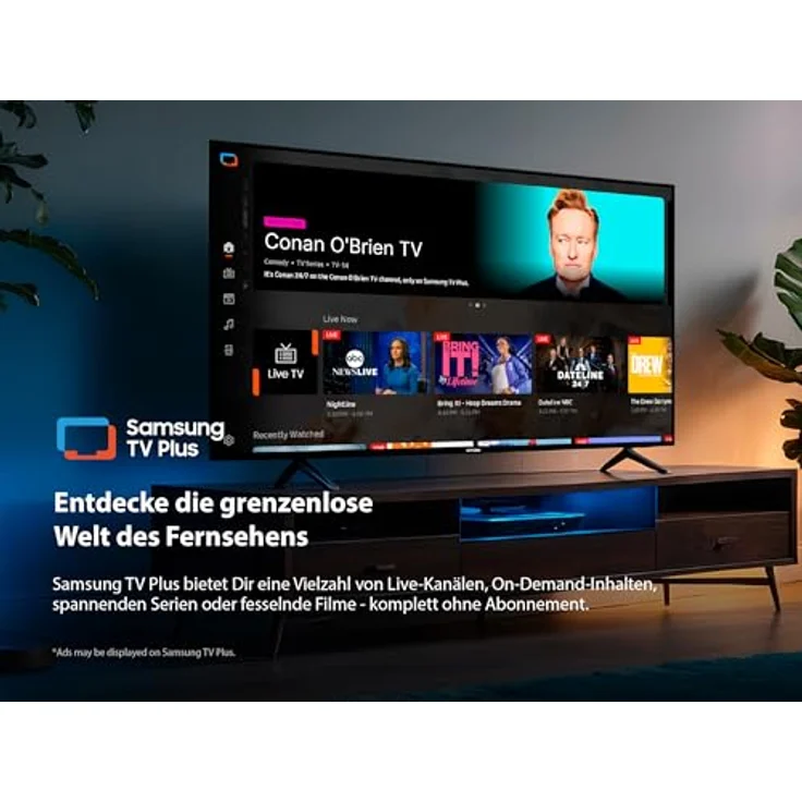 DYON ULTIMAX 50U-TI - 50 Zoll (126 cm) 4K Ultra-HD Smart TV, Tizen OS, Triple Tuner, Samsung Smart & Gaming Hub, Prime Video, Netflix, Disney+ - Titanium – Bild 2