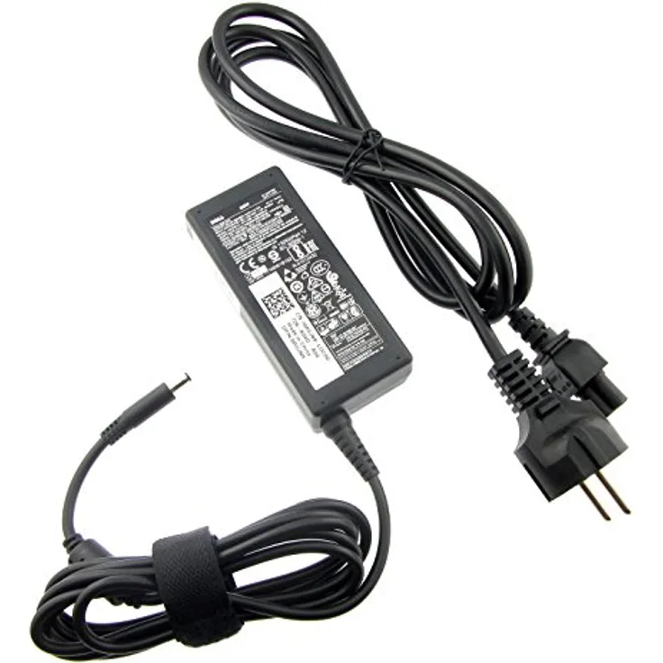 Dell MGJN9 AC Adapter 65W, Notebook Netzteil für kompatible Laptops, Schwarz