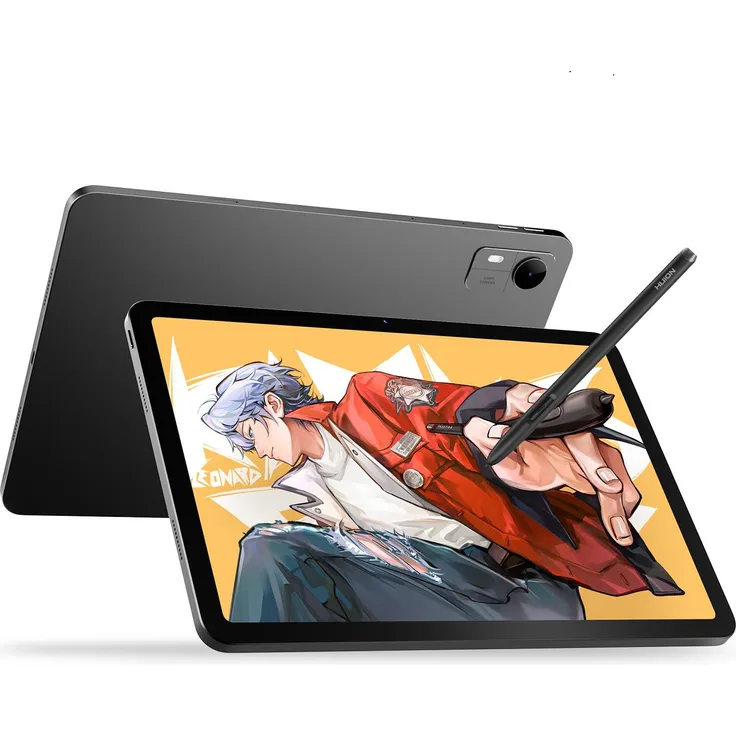 HUION Kamvas Pad 12 Grafiktablett, 12,2" 2K Display, Android 16, PW600C EMR-Stift mit 16.384 Druckstufen