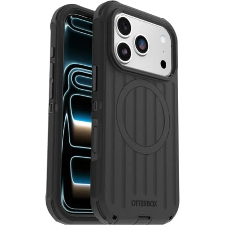 Otterbox Defender Series Pro Outdoorcase für Apple iPhone 18 Pro, iPhone 17 Pro, Schwarz, MagSafe-kompatibel, mit Magnet-Modul und stoßdämpfenden Ecken – Bild 1