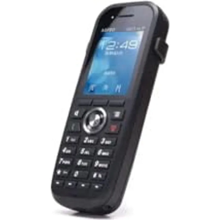 Agfeo DECT44IP, Telefon Zubehör mit 2 Zoll Farbdisplay, 100 Einträge Telefonbuch, 22 Stunden Gesprächszeit, stoßfest und staubdicht
