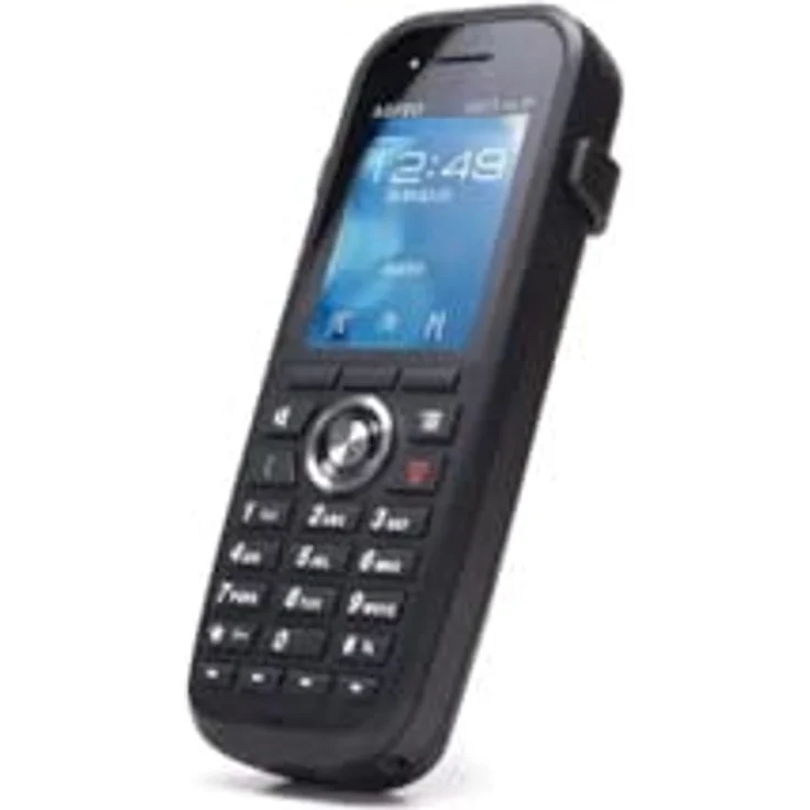 Agfeo DECT44IP, Telefon Zubehör mit 2 Zoll Farbdisplay, 100 Einträge Telefonbuch, 22 Stunden Gesprächszeit, stoßfest und staubdicht – Bild 1