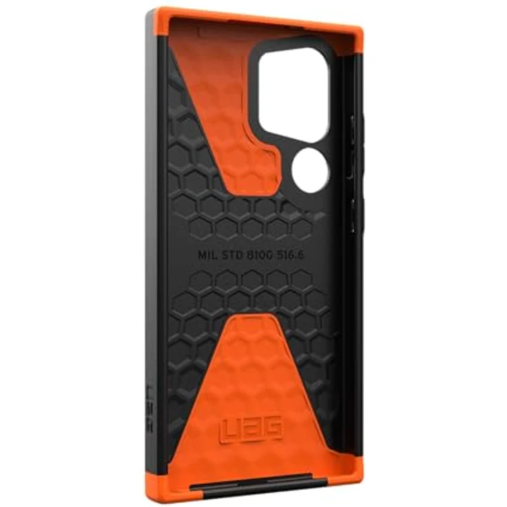 URBAN ARMOR GEAR Civilian Case Samsung Galaxy S24 Ultra Hülle [Offiziell Designed for Samsung Zertifiziert, Wireless Charging kompatibles Cover, Sturzfeste Handyhülle] Olive drab – Bild 5