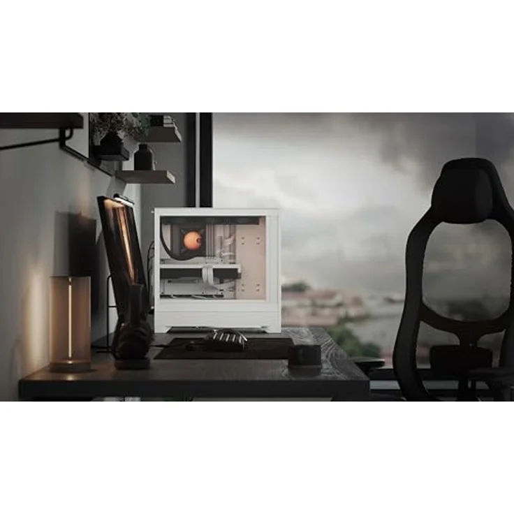 Fractal Design Pop 2 Air White TG RGB, Midi-Tower PC-Gehäuse für Mini-ITX/microATX/ATX, 3 vorinstallierte Lüfter, bis 170 mm CPU-Kühlerhöhe, bis 416 mm Grafikkartenlänge, weiß – Bild 6