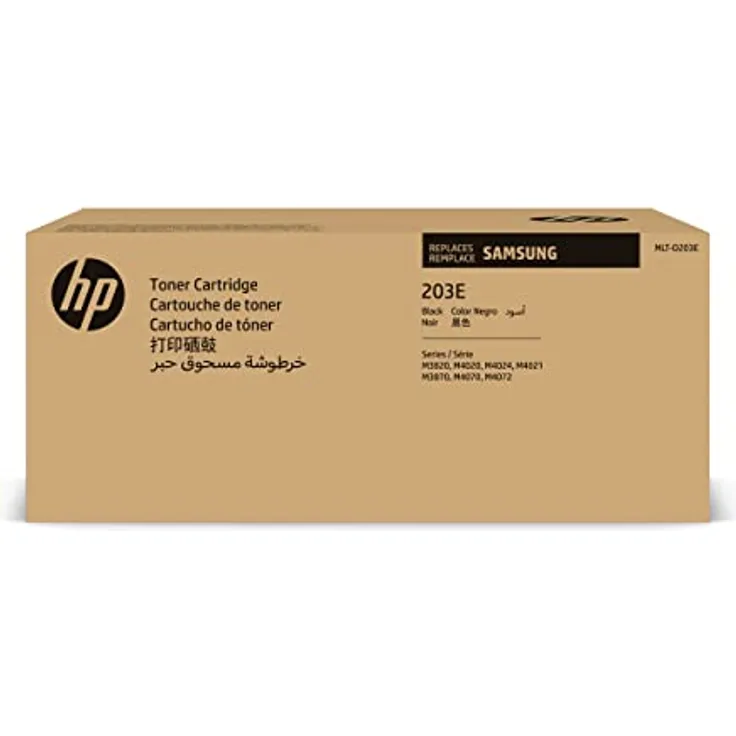 Samsung MLT-D203E, Toner für gestochen scharfe Drucke, Schwarz (BK)