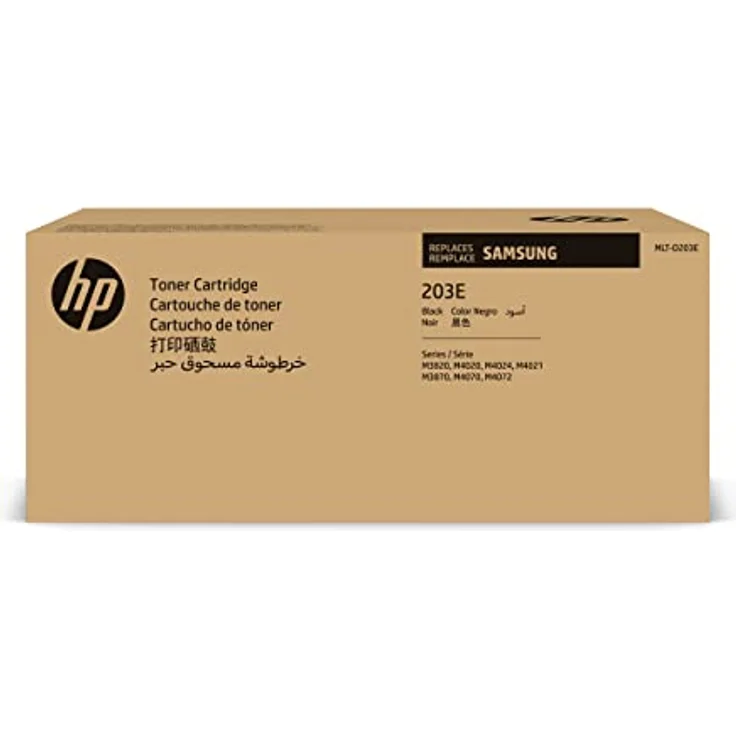 Samsung MLT-D203E, Toner für gestochen scharfe Drucke, Schwarz (BK) – Bild 1