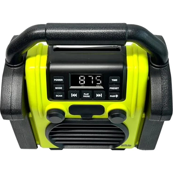 Silva Schneider BR 230 BT NG (FM, Bluetooth), Radio, Grün - Vielseitiges Radio mit Bluetooth, USB-Wiedergabe und bis zu 12 Stunden Akkulaufzeit – Bild 4