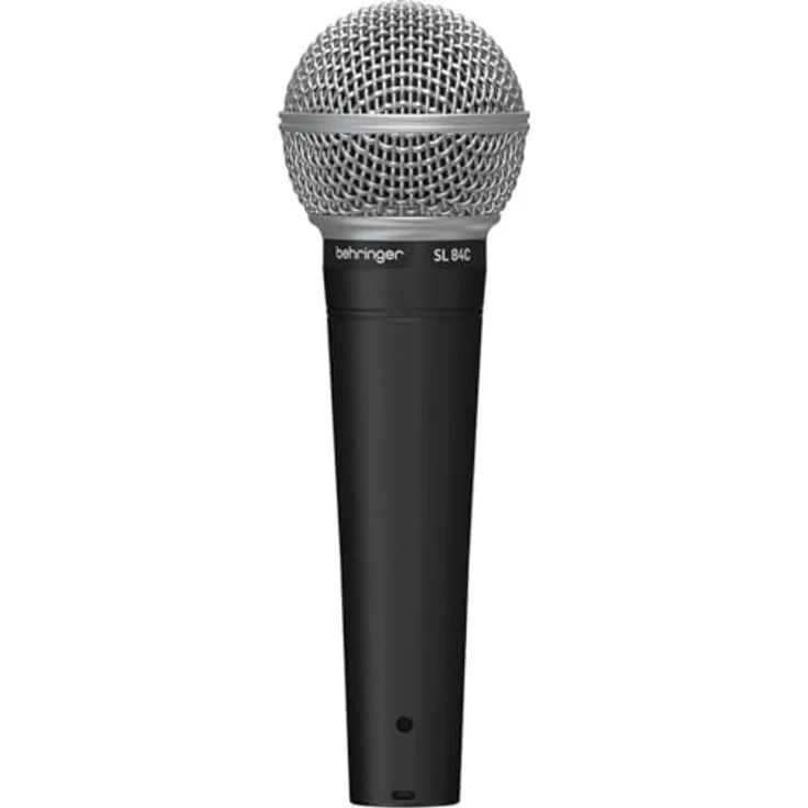 Behringer SL 84C, Dynamisches Gesangsmikrofon mit weichen Mittenfrequenzen und hohem Ausgangspegel, schwarz – Bild 2