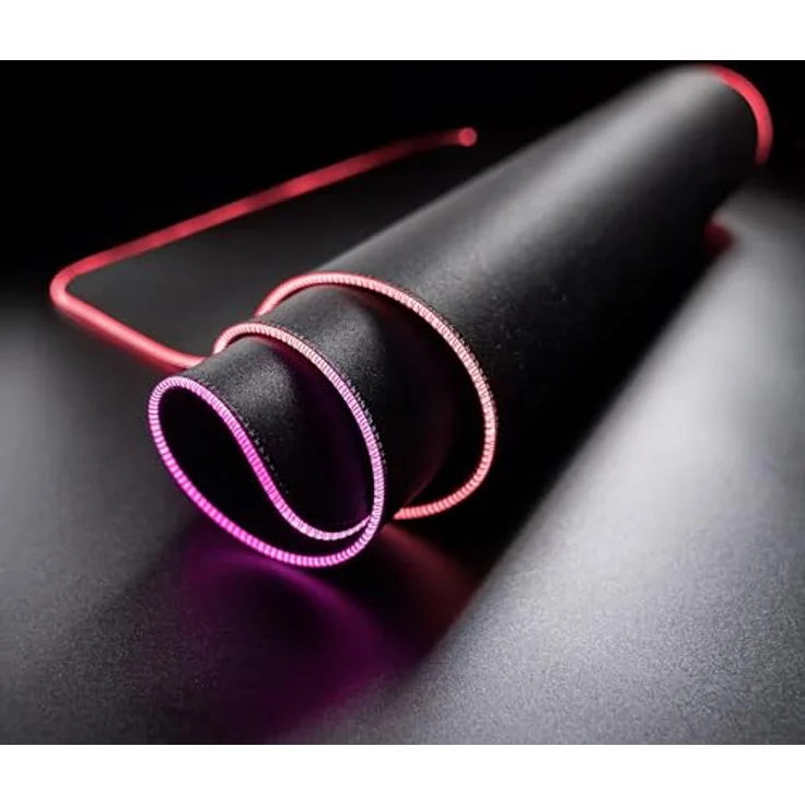 Turtle Beach Sense AIMO XXL Gaming-Mauspad mit RGB-Beleuchtung, ultrabreit, schwarz – Bild 3