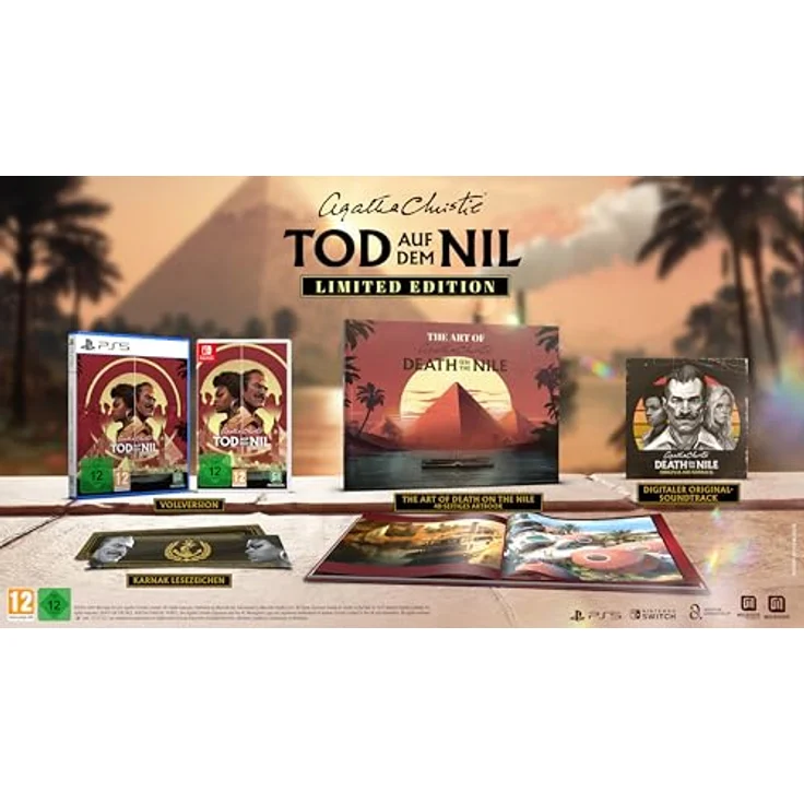 astragon/Microids Agatha Christie - Tod auf dem Nil, Nintendo Switch Spiel mit detektivischem Abenteuer in den 70er Jahren und einzigartigen Handlungssträngen – Bild 2