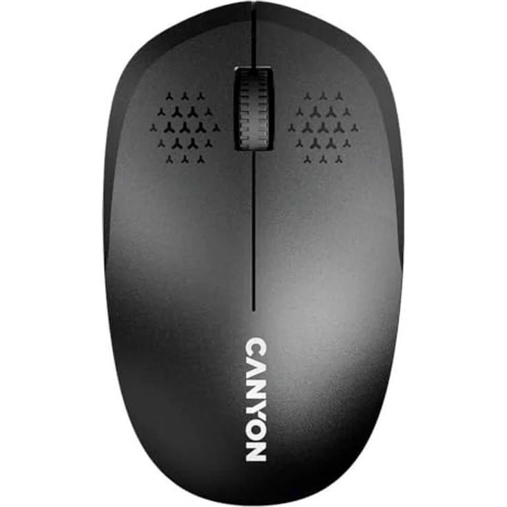 CANYON CNS-CMSW04B, Beidhändige Bluetooth Maus mit optischem Sensor und 1200 DPI, schwarz – Bild 3