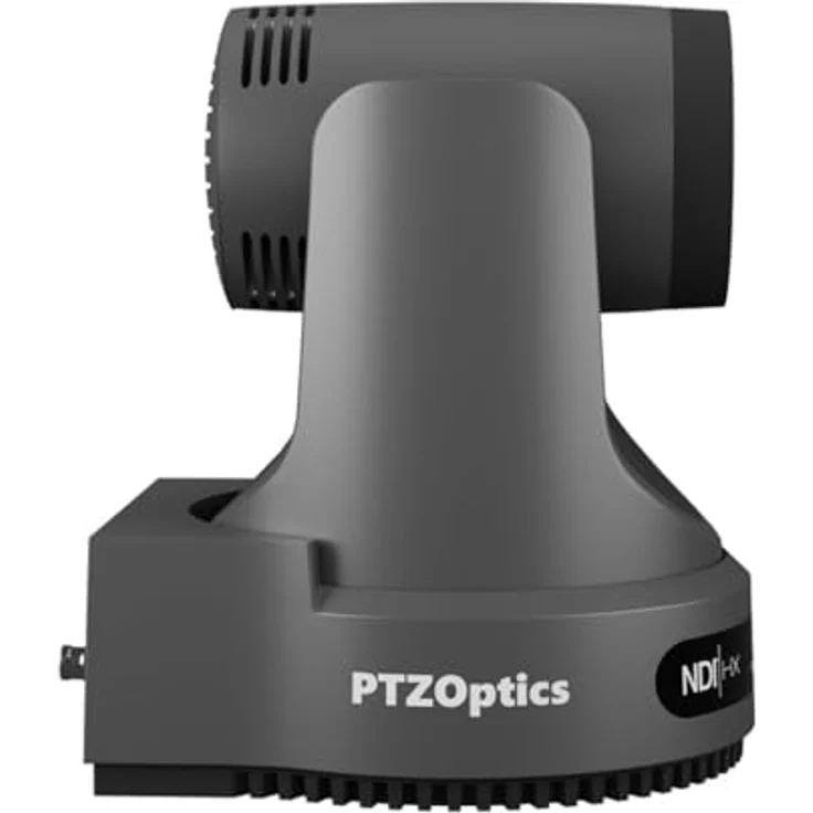 PTZOptics Move 4K, Netzwerkkamera mit 12x optischem Zoom, Auto-Tracking und 4K UHD, Grau – Bild 8