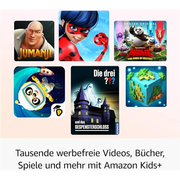 AMAZON Fire HD 10 Kids Pro (2023), 32 GB Tablet mit Nebula Design Hülle, kindersicher und leistungsstark – Bild 2